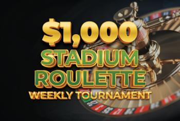 $1,000 Weekly Roulette Stadium Tournament